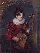 George Henry Harlow Kitty Stephens, later Countess of Essex oil painting